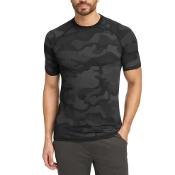 Camo Mesh Crew Neck Undershirt