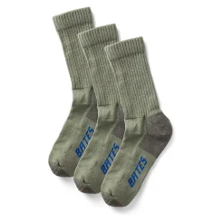 3-Pk Cotton Crew Sock