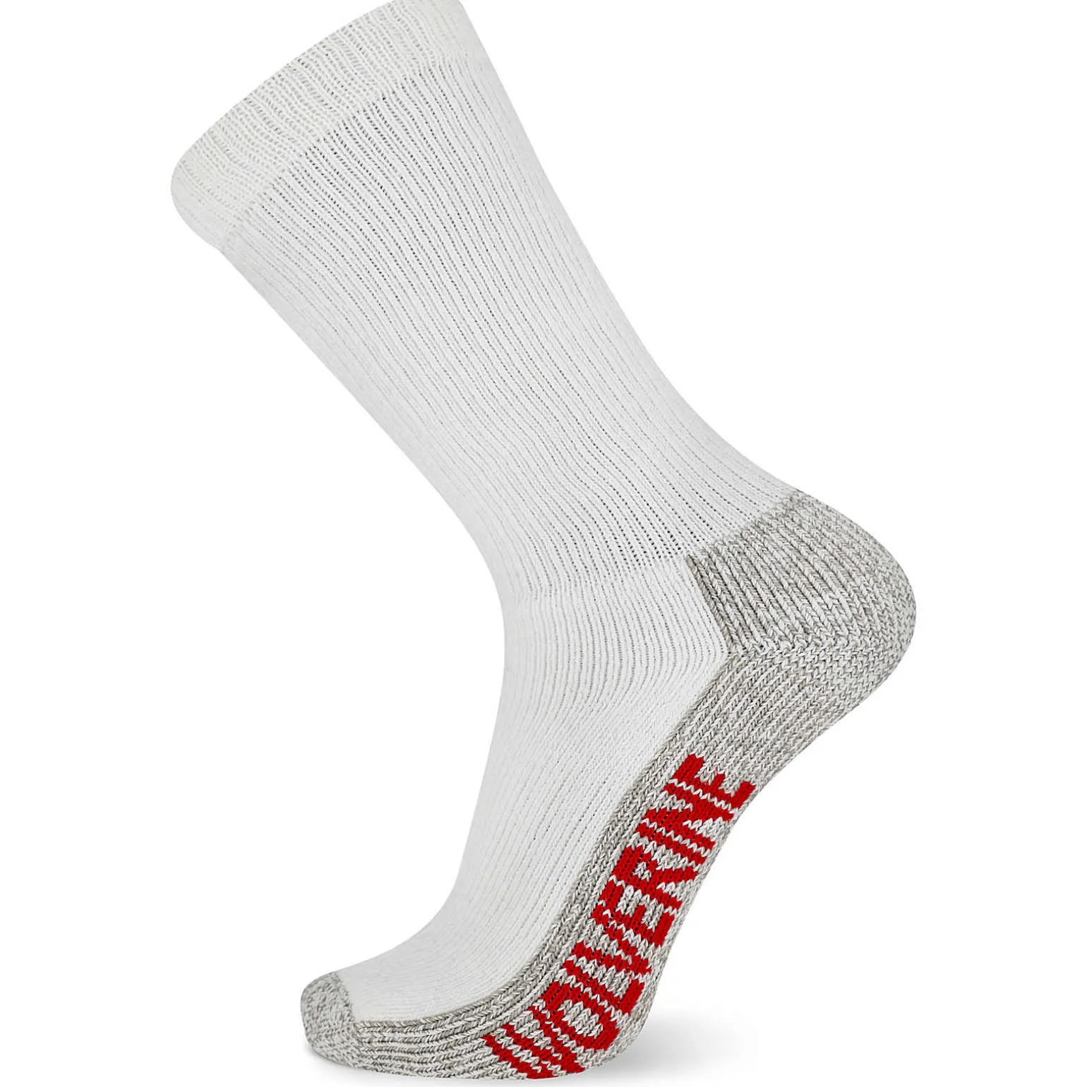 2-PK Steel-Toe Cotton Crew Sock